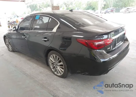 2018 Infiniti Q50 3.0T Luxe from USA, damaged, VIN JN1EV7AR3JM430177